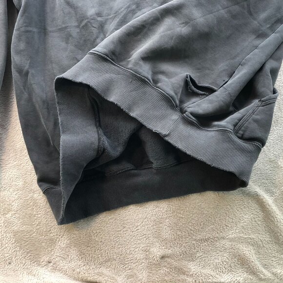 Ripped Carhartt Men's Hoodie Sweatshirt Size 2XLT Pullover Gray Original Fit Cla - Picture 8 of 16